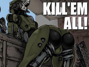 Solo Female KILL'EM ALL!- Fallout hentai Cum Swallowing