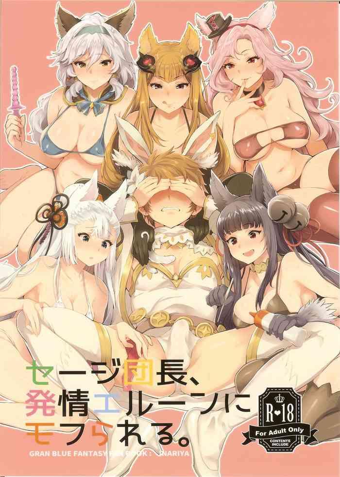 Sex Toys Sage Danchou, Hatsujou Elune ni Mofurareru.- Granblue fantasy hentai Chubby