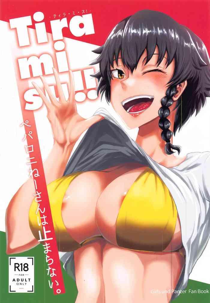 Milf Hentai [Tatami Gurashi (Tatami Sanjou)] Tira mi su!! -Pepperoni Nee-san wa Tomaranai- (Girls und Panzer)- Girls und panzer hentai Shaved Pussy