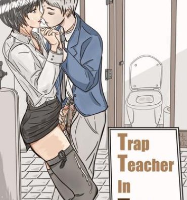 Free Fucking Trap teacher in toilet- Original hentai Nylons