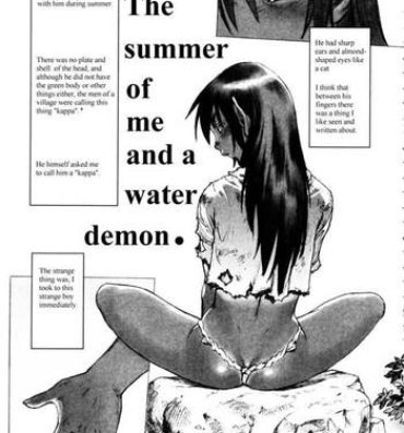 Ninfeta Boku to Kappa no Natsu. | The Summer of Me and the Water Demon Masturbating