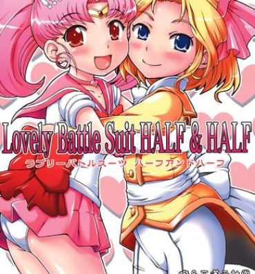 Spooning Lovely Battle Suit HALF & HALF- Sailor moon hentai Sakura taisen hentai Spooning