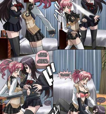 Love Yandere catfight: Kotohana vs Haruka- School days hentai No Condom