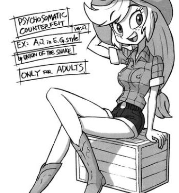 Chubby Psychosomatic Counterfeit EX- A.J. in E.G. Style- My little pony friendship is magic hentai Hardcore Sex